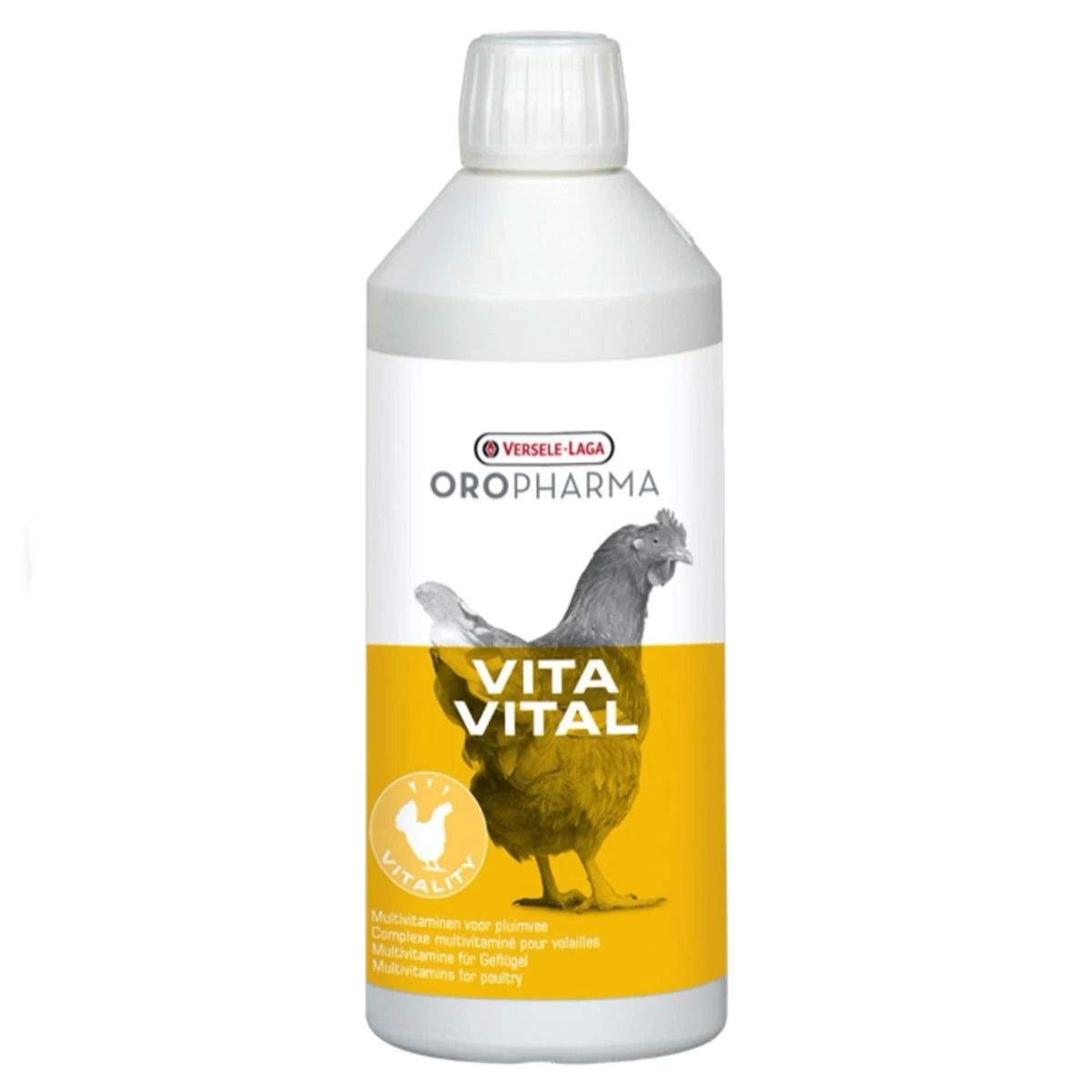 Complexe Multivitaminé Pour Volailles VitaVital 500ML - Versele Laga 3 Complexe Multivitaminé Pour Volailles VitaVital 500ML - Versele Laga