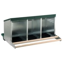 Perchoir En Bois Pour Pondoir Avec Fond Plastique 3 Compartiments - Gaun 5 Perchoir En Bois Pour Pondoir Avec Fond Plastique 3 Compartiments - Gaun -Fournitures De Volaille perchoir pour pondoir fond plastique gaun trois pondoirs installe