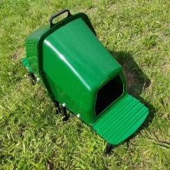 Nid Pondoir Poule En Plastique Avec Cuvette Et Pieds 2 Faces - Gaun -Fournitures De Volaille pondoir plastique 2 nichoirs avec pieds gaun plan dessus 2 1