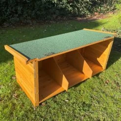 Pondoir Poulailler Gournay Et Vorwerk -Fournitures De Volaille pondoir poulailler vorwerk gournay vue interieur profil