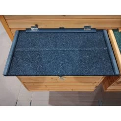 Pondoir Pour Poulailler Cémani XXL Toit Shingle Noir