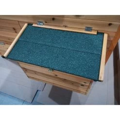 Pondoir Pour Poulailler Cémani XXL Toit Shingle Vert