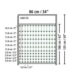 Porte Pour Filet Poulailler électrifiable 95 à 125 Cm - Kerbl 15 Porte Pour Filet Poulailler électrifiable 95 à 125 Cm - Kerbl -Fournitures De Volaille porte pour filet cloture poule kerbl filet 125cm 1