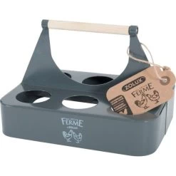 Porte Oeuf Metal Ardoise - Zolux -Fournitures De Volaille porte 2