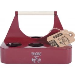 Porte Oeuf Metal Grenat - Zolux -Fournitures De Volaille porter 1