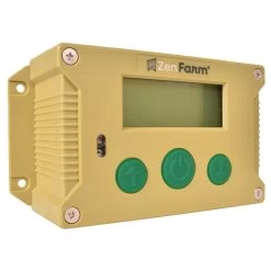 Portier Zen Farm Autonome Poule -Fournitures De Volaille portier automatique poulailler zenfarm vert vue profil