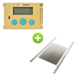 Portier Zen Farm Poulailler Et Trappe En Aluminium Taille Medium