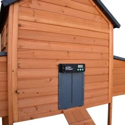 Portier Zen Farm Monobloc Autonome Sécurité Renforcée Poulailler -Fournitures De Volaille portier zen farm monobloc autonome installe zoom