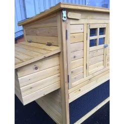 Poulailler Barbu M Toit Bois Ouvrant Jusqu’à 8 Poules 14 Poulailler Barbu M Toit Bois Ouvrant Jusqu’à 8 Poules -Fournitures De Volaille poulailler barbu m loquet de toit