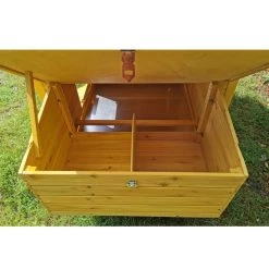 Pondoir Poulailler Bassette XL -Fournitures De Volaille poulailler bassette xl avec 2 pondoirs 8 a 12 poules pondoir 1 1