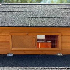 Poulailler Big Ben Toit Shingle 12 à 15 Poules -Fournitures De Volaille poulailler big ben 8 12 poules focus ouverture fen tre