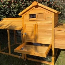 Poulailler Bréda S Toit Bois 1 à 2 Poules -Fournitures De Volaille poulailler bois breda s tiroir
