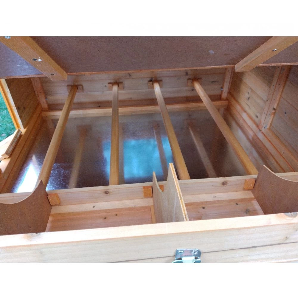 Poulailler Cémani XL Toit Bois 6 à 10 Poules 16 Poulailler Cémani XL Toit Bois 6 à 10 Poules – Image 14