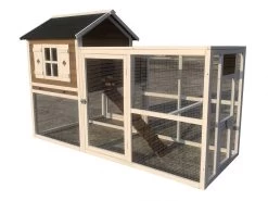 Fournitures De Volaille 16 Poulailler Brahma Toit Shingle 6 à 8 Poules Bois FSC