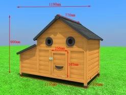 Poulailler Burma Toit Shingle Ouvrant 2 à 4 Poules -Fournitures De Volaille poulailler burma 2 a 4 poules dimensions