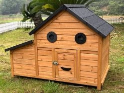 Poulailler Burma Toit Shingle Ouvrant 2 à 4 Poules