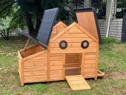 Poulailler Burma Toit Shingle Ouvrant 2 à 4 Poules -Fournitures De Volaille poulailler burma 2 a 4 poules tout ouvert