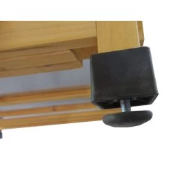 Poulailler Bassette L Toit Bois Jusqu’à 6 Poules -Fournitures De Volaille poulailler cemani l toit bois detail pied