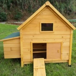 Fournitures De Volaille 18 Poulailler Bassette L Toit Shingle Vert Jusqu'à 6 Poules