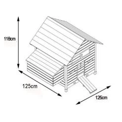 Poulailler Cémani XL Toit Bois 6 à 10 Poules 33 Poulailler Cémani XL Toit Bois 6 à 10 Poules -Fournitures De Volaille poulailler cemani xl landais dimensions