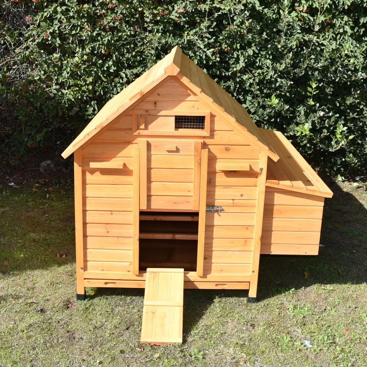 Poulailler Cémani XXL Toit Bois 10 à 15 Poules 5 Poulailler Cémani XXL Toit Bois 10 à 15 Poules – Image 3