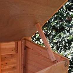 Poulailler Cémani XXL Toit Shingle Vert 10 à 15 Poules -Fournitures De Volaille poulailler challans 10 15 poules detail support pondoir 2