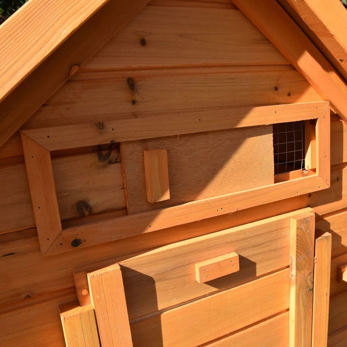 Poulailler Cémani XXL Toit Bois 10 à 15 Poules 12 Poulailler Cémani XXL Toit Bois 10 à 15 Poules – Image 10