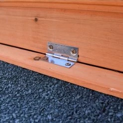 Poulailler Cémani XXL Toit Shingle Vert 10 à 15 Poules -Fournitures De Volaille poulailler challans 10 15 poules vert detail charniere