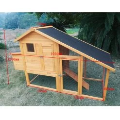 Poulailler King Bois FSC Toit Shingle Noir Jusqu’à 4 Poules -Fournitures De Volaille poulailler king image 4