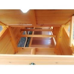 Poulailler King Bois FSC Toit Shingle Noir Jusqu’à 4 Poules -Fournitures De Volaille poulailler king image 5 1