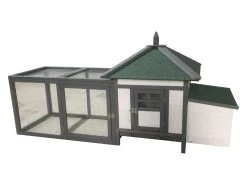 Liquidation - Poulailler Nankin Toit Shingle 2 à 4 Poules Bois FSC