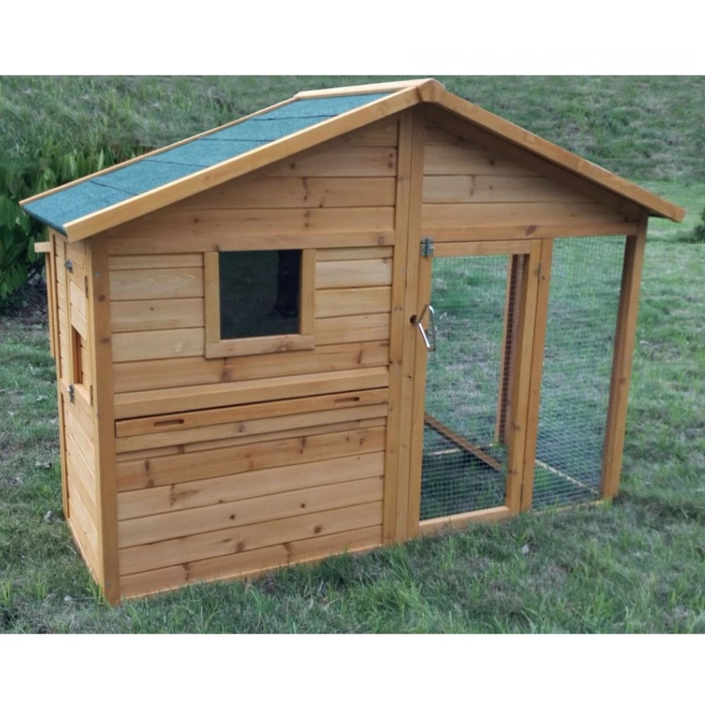 Poulailler Orava Toit Shingle Ouvrant Jusqu’à 4 Poules Avec Bâche De Protection Pluie Et Vent 4 Poulailler Orava Toit Shingle Ouvrant Jusqu’à 4 Poules Avec Bâche De Protection Pluie Et Vent – Image 2