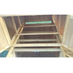 Poulailler Serama Toit Shingle Jusqu’à 12 Poules -Fournitures De Volaille poulailler serama 10 a 12 poules toit shingle interieur