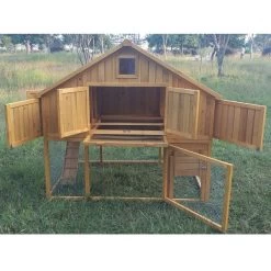 Poulailler Serama Toit Shingle Jusqu’à 12 Poules -Fournitures De Volaille poulailler serama 10 a 12 poules toit shingle tout ouvert