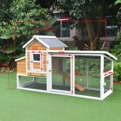 Poulailler Toit Renforcé S Toit Plastique Jusqu’à 6 Poules -Fournitures De Volaille poulailler toit renforce s 4 a 6 poules dimensions