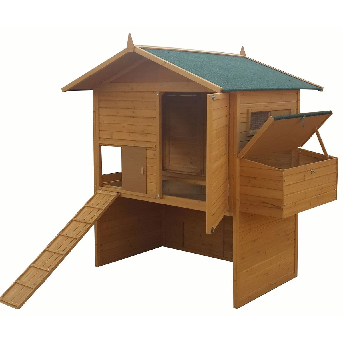 Poulailler Vorwerk Toit Shingle 10 à 12 Poules 6 Poulailler Vorwerk Toit Shingle 10 à 12 Poules – Image 4