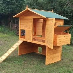 Poulailler Vorwerk Toit Shingle Jusqu’à 12 Poules Avec Extension Parc Grillagé -Fournitures De Volaille poulailler vorwerk image 6 2