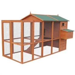 Parc Grillagé Pour Poulailler Gaulois II -Fournitures De Volaille poulailler gaulois ii avec extension