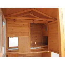 Poulailler Gaulois II Toit Shingle Jusqu’à 10 Poules -Fournitures De Volaille poulailler gaulois ii interieur parc 1