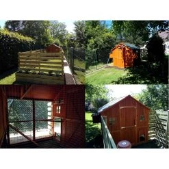 Poulailler Marans Toit Shingle Jusqu’à 18 Poules -Fournitures De Volaille poulailler marans vue multiple