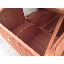 Poulailler Marans Toit Shingle Jusqu’à 18 Poules -Fournitures De Volaille poulailler marans vue pondoir