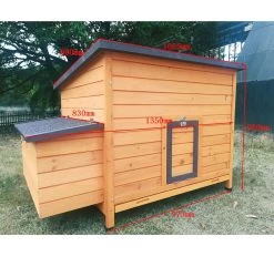 Poulailler Sussex XL Toit Shingle Noir Ouvrant 6 à 10 Poules Bois FSC -Fournitures De Volaille poulailler sussex xl dimensions