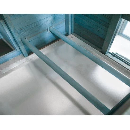 Poulailler Scandinave Toit Shingle Ouvrant 6 à 8 Poules Bois Epicéa 9 Poulailler Scandinave Toit Shingle Ouvrant 6 à 8 Poules Bois Epicéa – Image 7