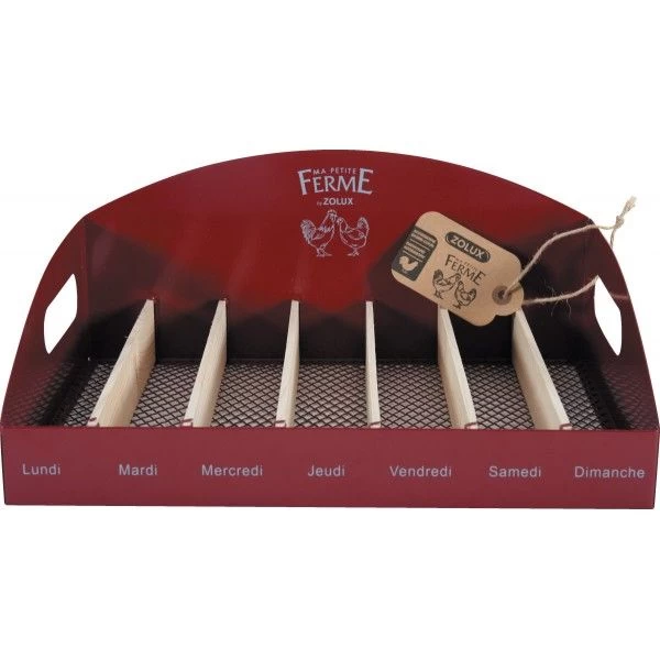 Range-œufs Métal Grenat - Zolux 4 Range-œufs Métal Grenat - Zolux – Image 2