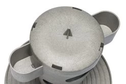 Mangeoire Tour Poule Snack Tower Grise Plastique Recyclé - Beeztees 10 Mangeoire Tour Poule Snack Tower Grise Plastique Recyclé - Beeztees -Fournitures De Volaille snack tower pour poule beeztees vue 3 1