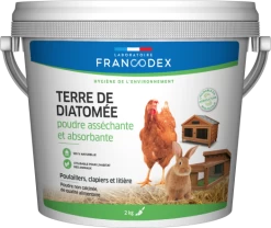 Terre De Diatomée Pour Poulaillers, Clapiers Et Basse-cour 2Kg Francodex