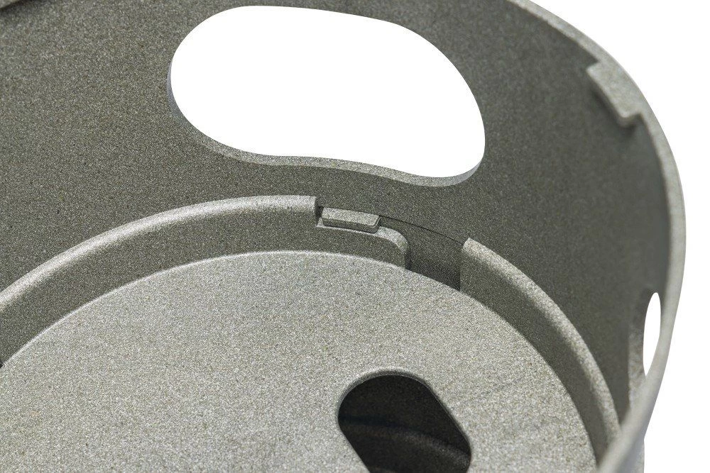 Mangeoire Tour Pour Poule Feed Tower Grise En Plastique Recyclé - Beeztees 5 Mangeoire Tour Pour Poule Feed Tower Grise En Plastique Recyclé - Beeztees – Image 3